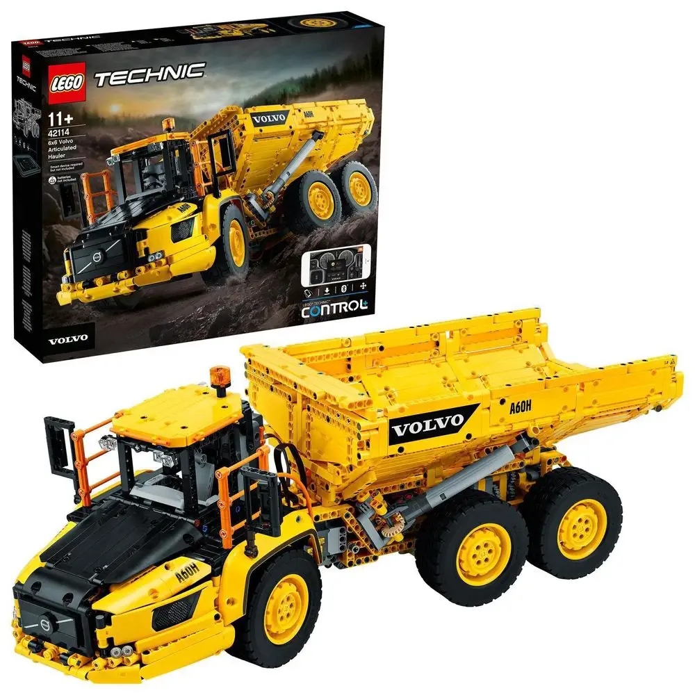 Klocki Lego Technic Wozidło przegubowe Volvo 6x6 42114
