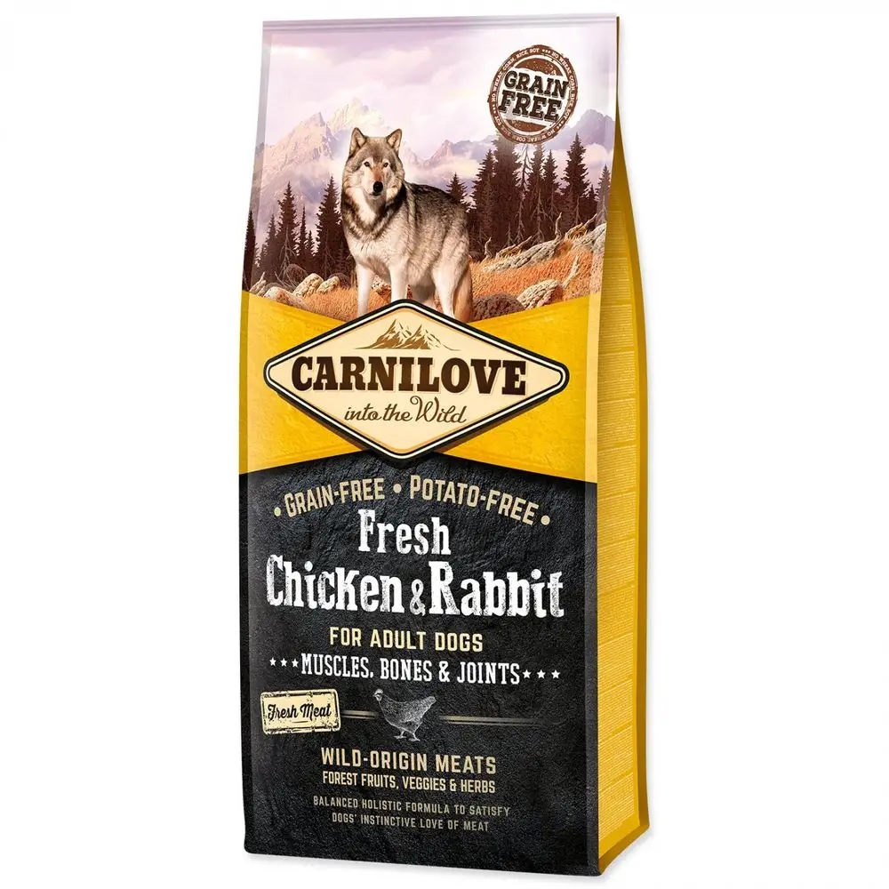 Levně Carnilove Dog Fresh Chicken & Rabbit 12kg