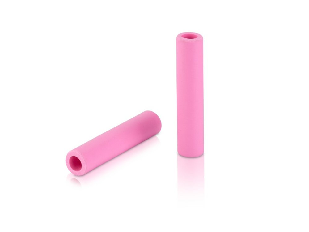 Chwyty XLC Silikon 130mm różowy