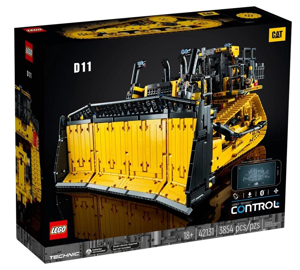 Klocki Lego Technic Zestaw Buldożer Cat D11 Sterowany przez aplikację 42131