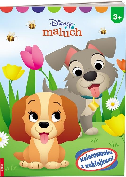 

Disney Maluch. Kolorowanka z naklejkami Ameet