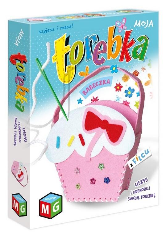 ZESTAW KREATYWNY FILCOWA TOREBKA BABECZKA MULTIGRA