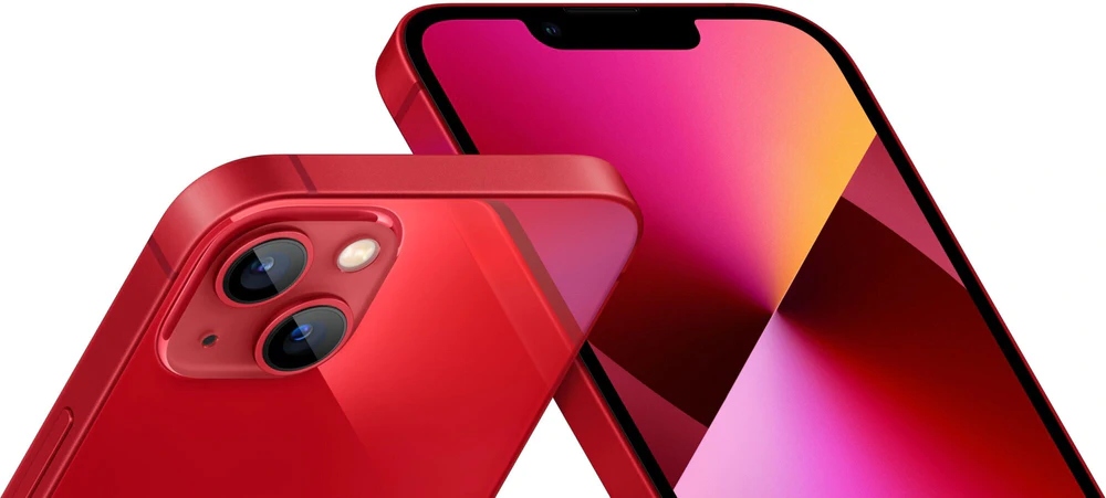 Smartfon Apple iPhone 13 4 GB / 128 GB 5G czerwony • Cena, Opinie
