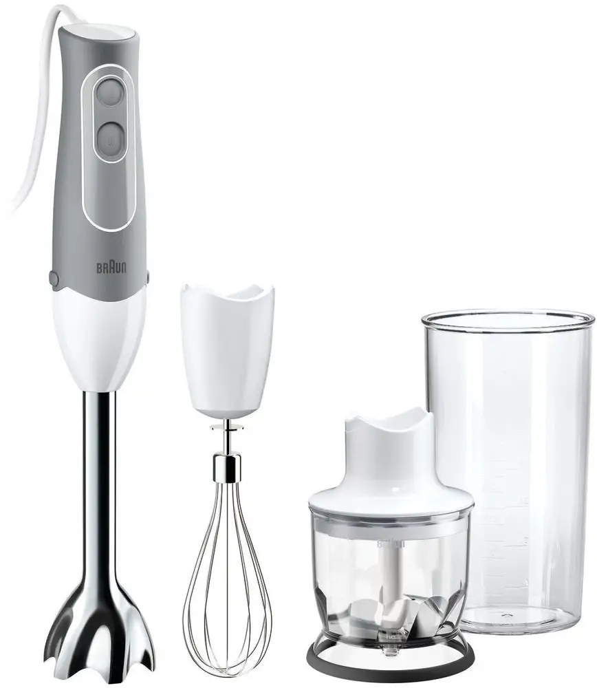 Ruční mixér Braun Omelette 600 W stříbrný/šedý