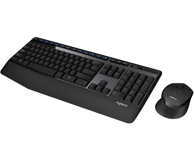 Zestaw klawiatura i mysz Logitech Wireless Combo MK345 Us 920-006489