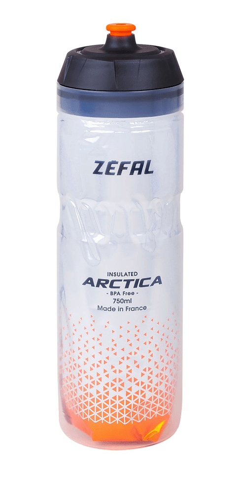 Bidon Zefal Arctica 75 750ml srebrnopomarańczowy