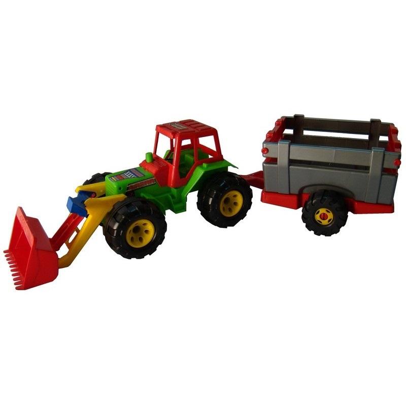 traktor z przyczepą  LAZAR SPYCHACZ — 5