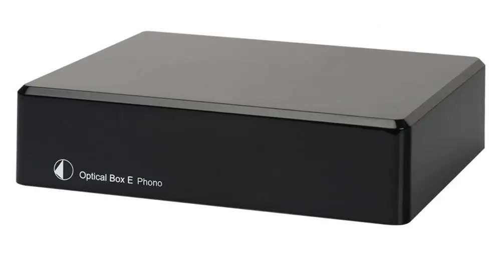 Gramofonový předzesilovač Pro-ject Optical Box E Phono Černý