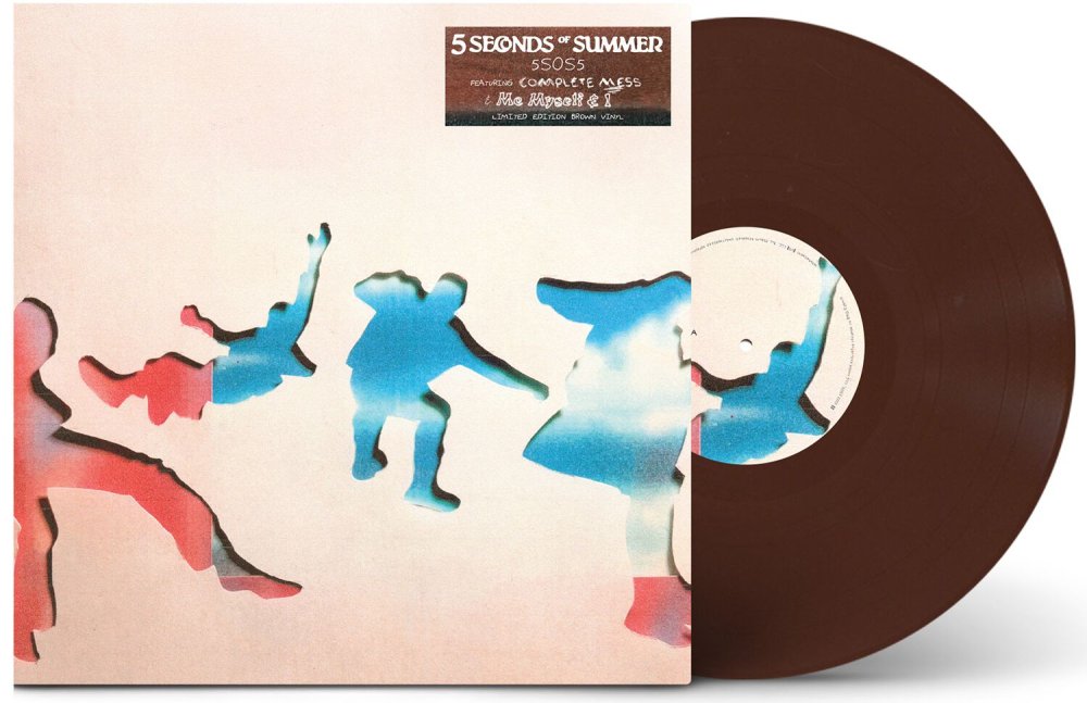 5 Seconds Of Summer 5sos5 Lp Brown Folia Limited Edition