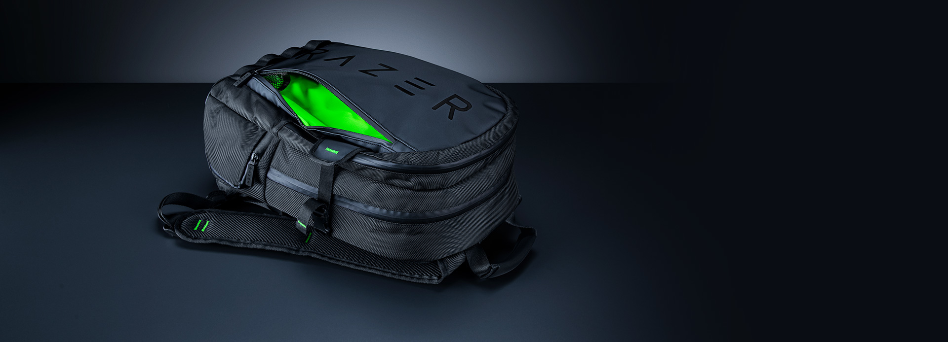 Razer Plecak Rogue 15 V3, Czarny, Wodoodporny, na Laptopa 15 Cali — 9