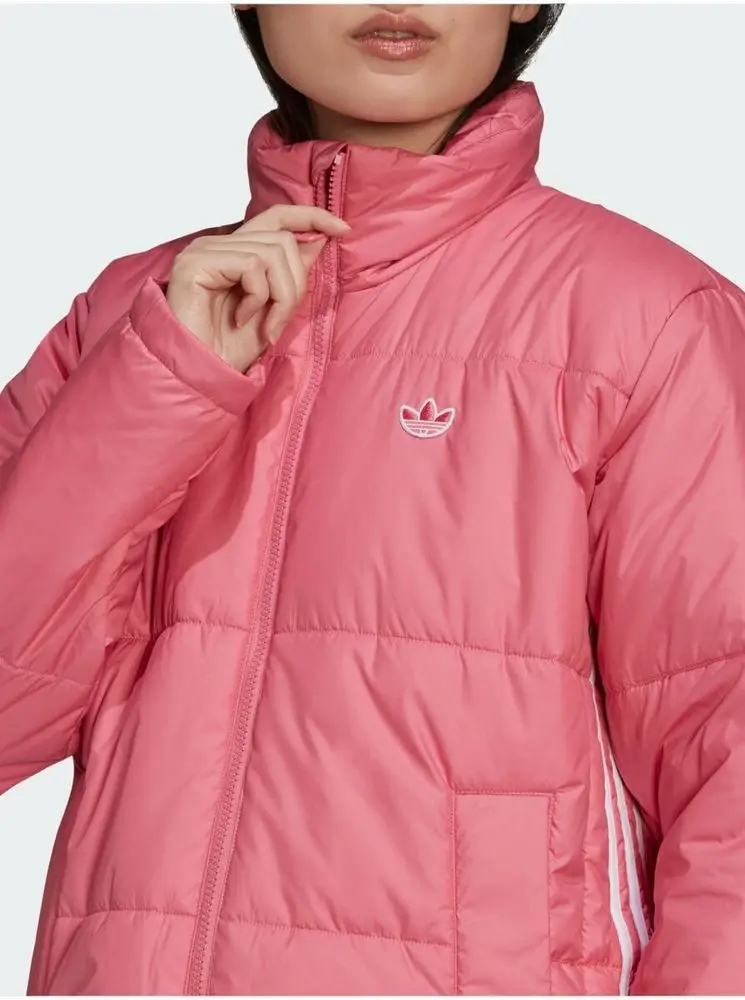 Adidas dámská prošívaná bunda bez kapuce Short Puffer velikost m/38