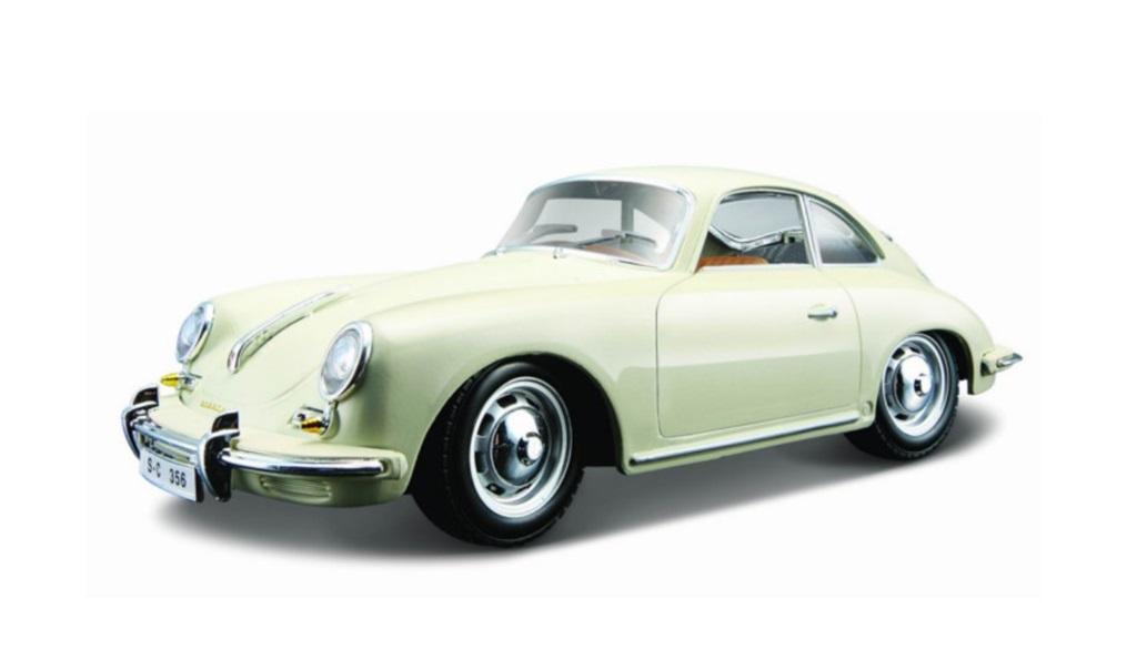 Porsche 356B kupé Ivory 1:24 Bburago Bburago 394157