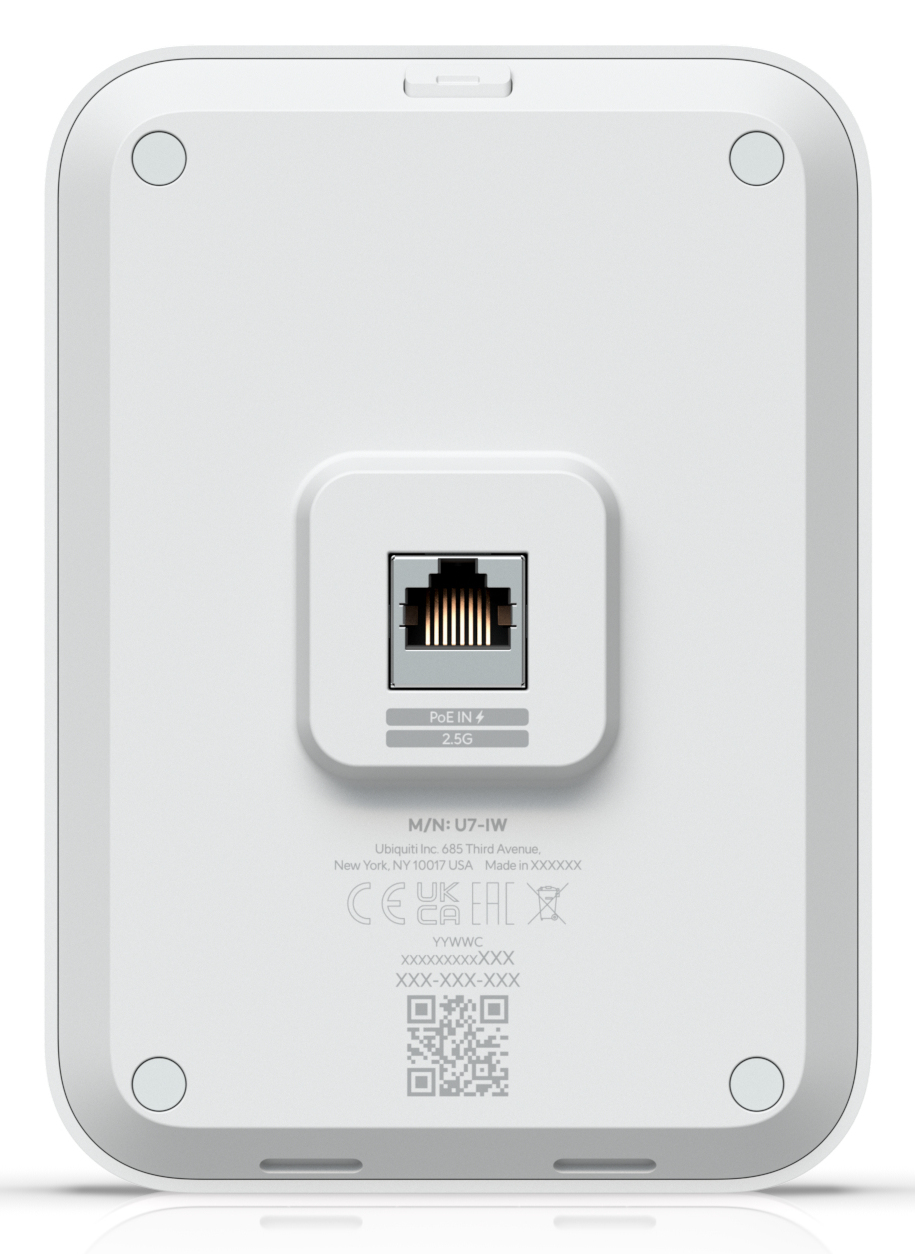 UBIQUITI UniFi WiFi 7 Access Point U7 In-Wall — 15