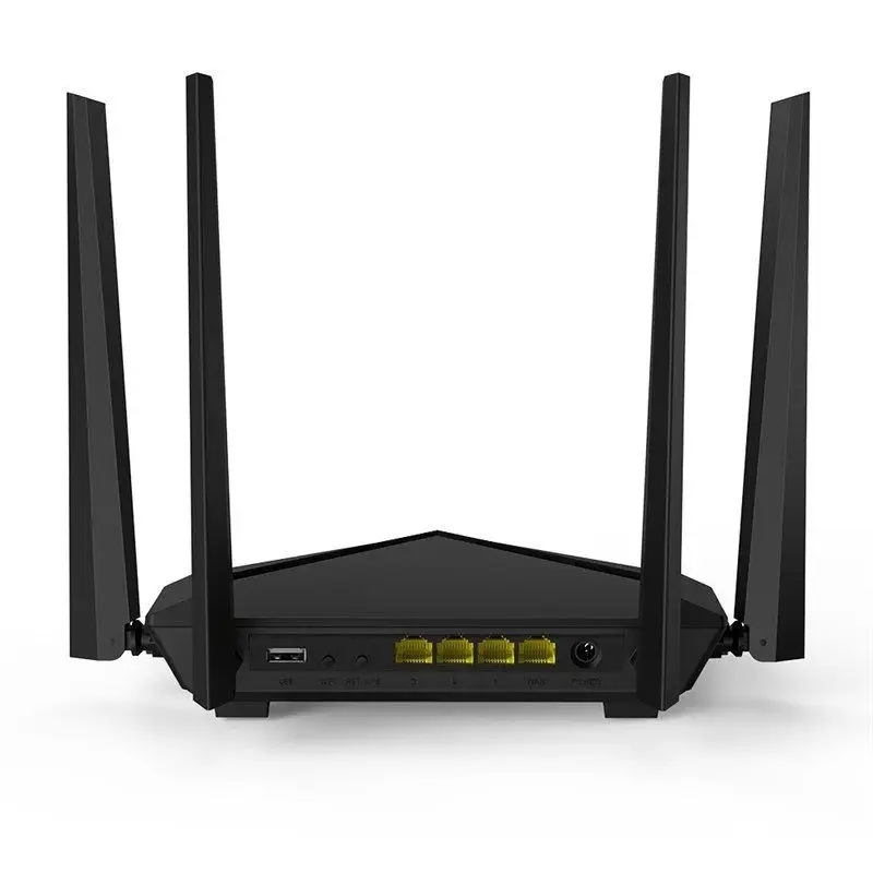 Tenda AC10U Wireless Ac Router 802.11ac/a/b/g/n,1200 Mb/s, Gwan, Glan, USB2