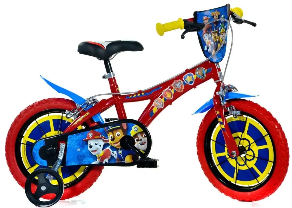 Dětské kolo Dino bikes Tlapková patrola 14"