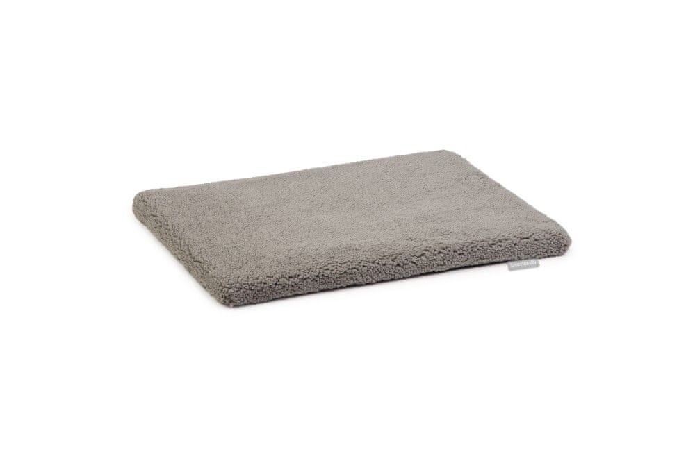 Levně Beeztees Polštář pro psa s paměťovou pěnou, šedá, 78 × 55 × 4 cm