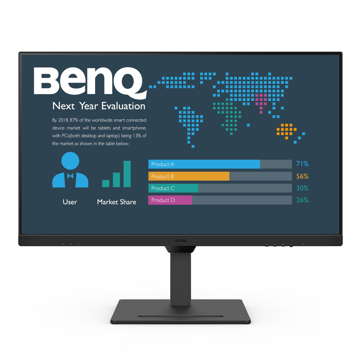 Led monitor BenQ BL2490 23,8" 1920 x 1080 px Ips Pls