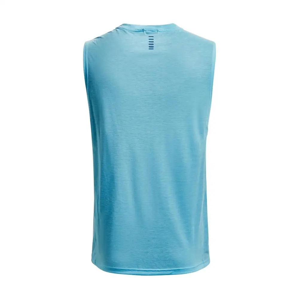 Tričko Modrý top Under Armour Breeze 2.0 Trail vel. L