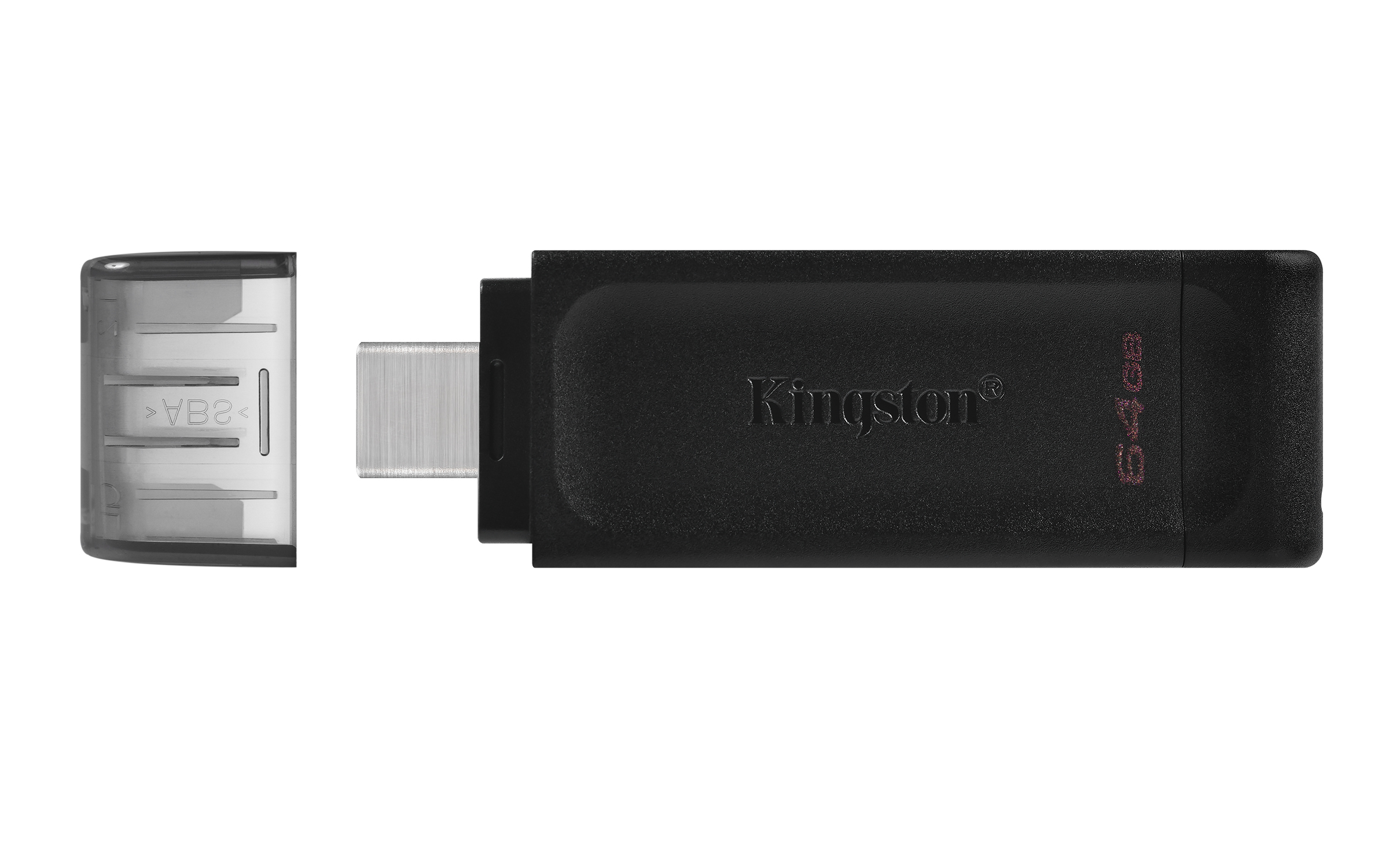 Kingston 64GB USB-C 3.2 Gen 1 DataTraveler 70 — 12