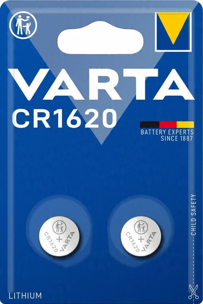 

Bateria Litowa Varta Guzikowa CR1620 2 szt.
