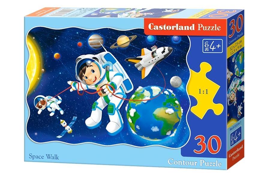 

Puzzle 30 el. Spacer w Kosmosie Castor 03594