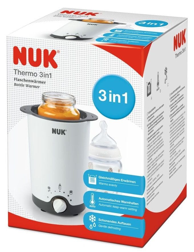 NUK Podgrzewacz Do Butelek 3w1 Delikatne Podgrzewanie I Rozmrażanie — miniatura 11