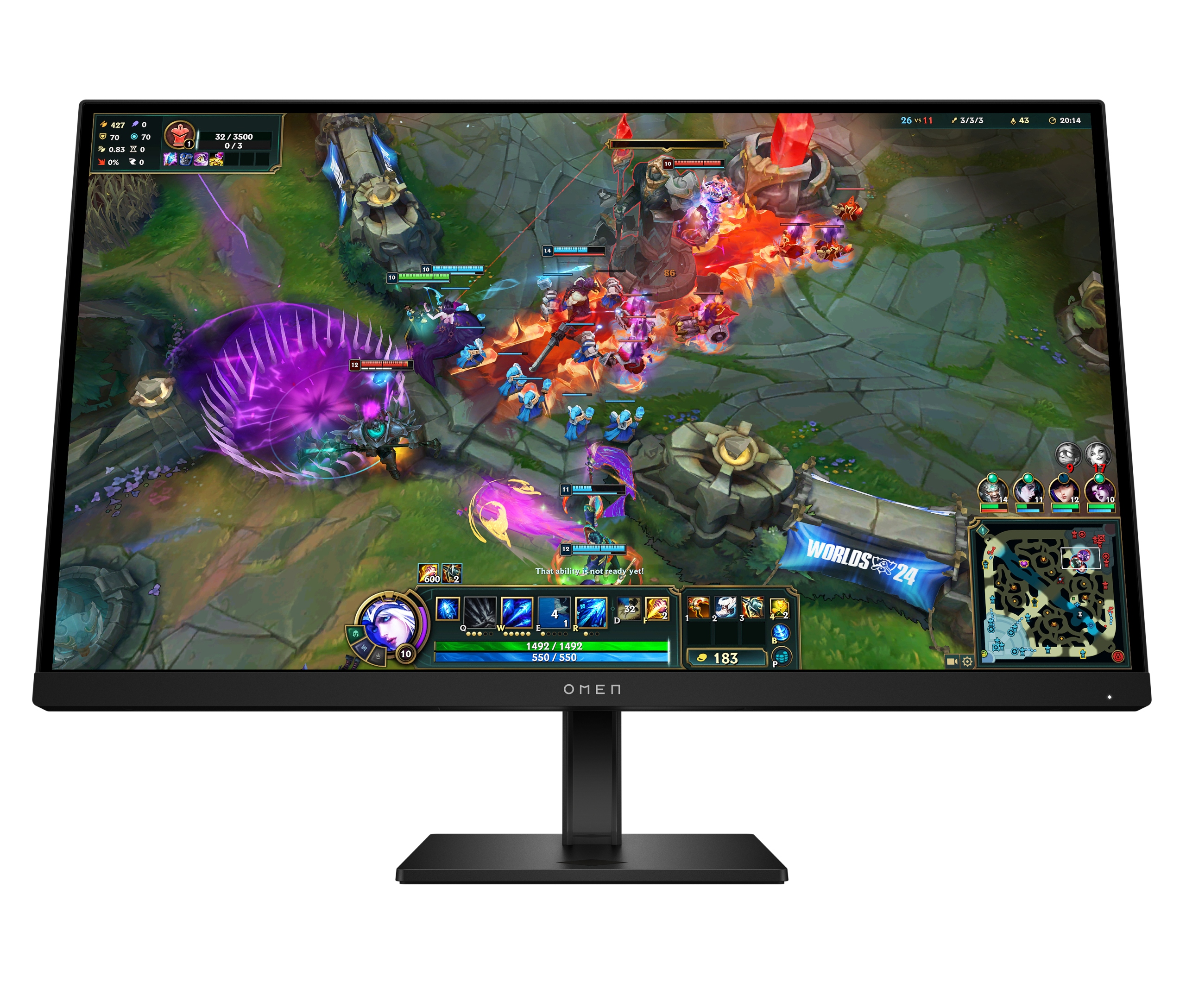 Monitor Hp Omen 27qs G2 Qhd Ips Čierny 280Hz 27 palcov 2560x1440 Hdmi Dp