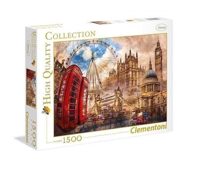 

Clementoni Vintage London Contour puzzle 1500 szt.