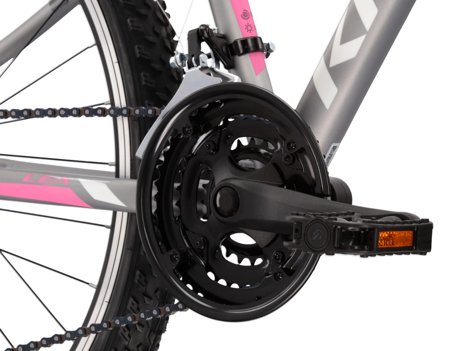 Rower MTB Kross Lea 2.0 SR rama 17 cali koło 27,5 " srebrny Marka Kross