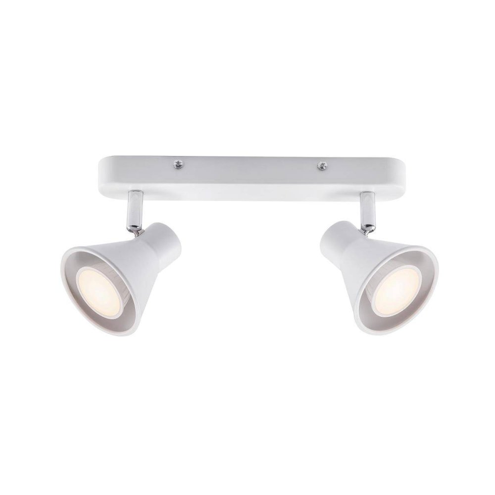 Stropní nástěnné svítidlo Eik Spot kuželové Nordlux bílé 2x35W max GU10