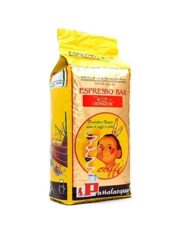 Levně Káva Passalacqua Cremador, směs káva Arabica a Robusta, 1 kg