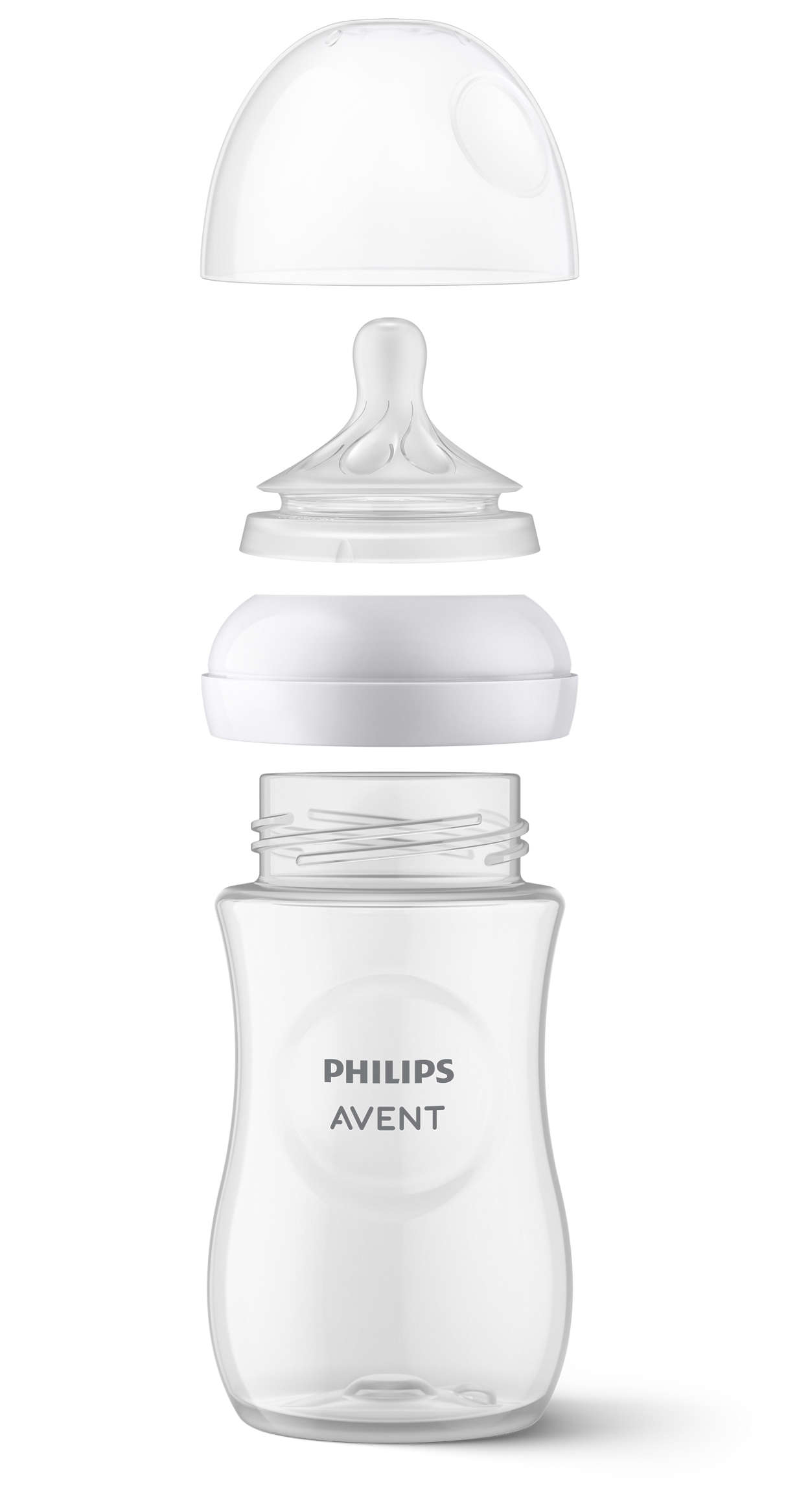 ZESTAW BUTELKA DLA DZIECI PHILIPS AVENT NATURAL RESPONSE 260ml 2 szt. Kolor Przezroczysty