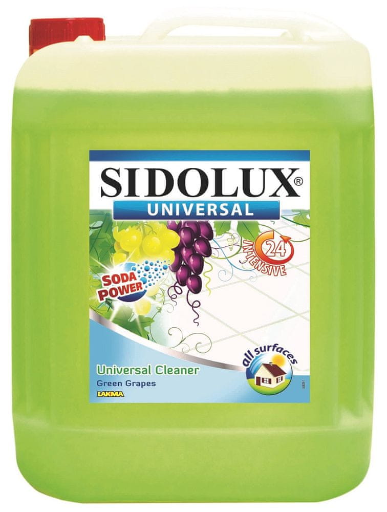 Levně Sidolux Universal Soda Power Zelené Hroznové Víno, 5 l