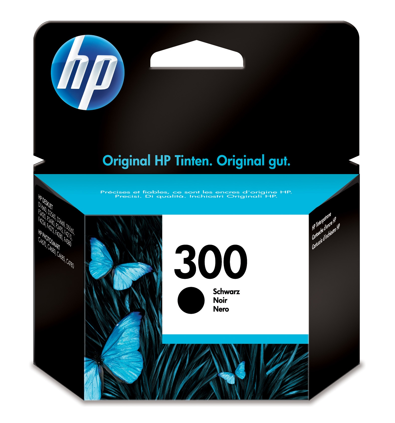 Tusz Hp 300 Czarny 4 ml CC640EE