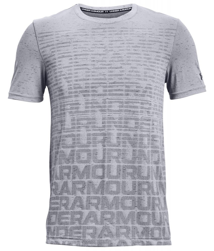 Tričko Sportovní tréninkové pánské tričko Under Armour Seamless Šedé vel. L
