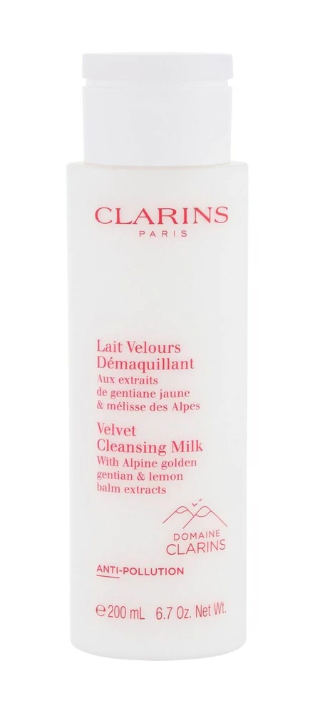 Clarins Velvet Cleansing Milk odličovací mléko 200 Ml