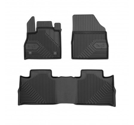 Dywaniki Wycieraczki Gumowe Renault Espace 5 2014-2022 Korytka 77