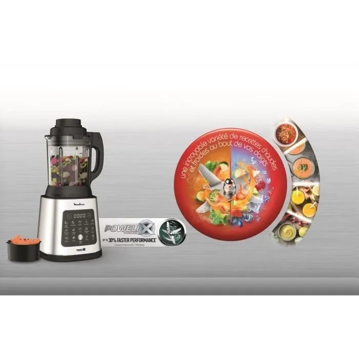 MOULINEX PerfectMix Cook Blender 1400W 10 Programów 2L Ekran Dotykowy — miniatura 10