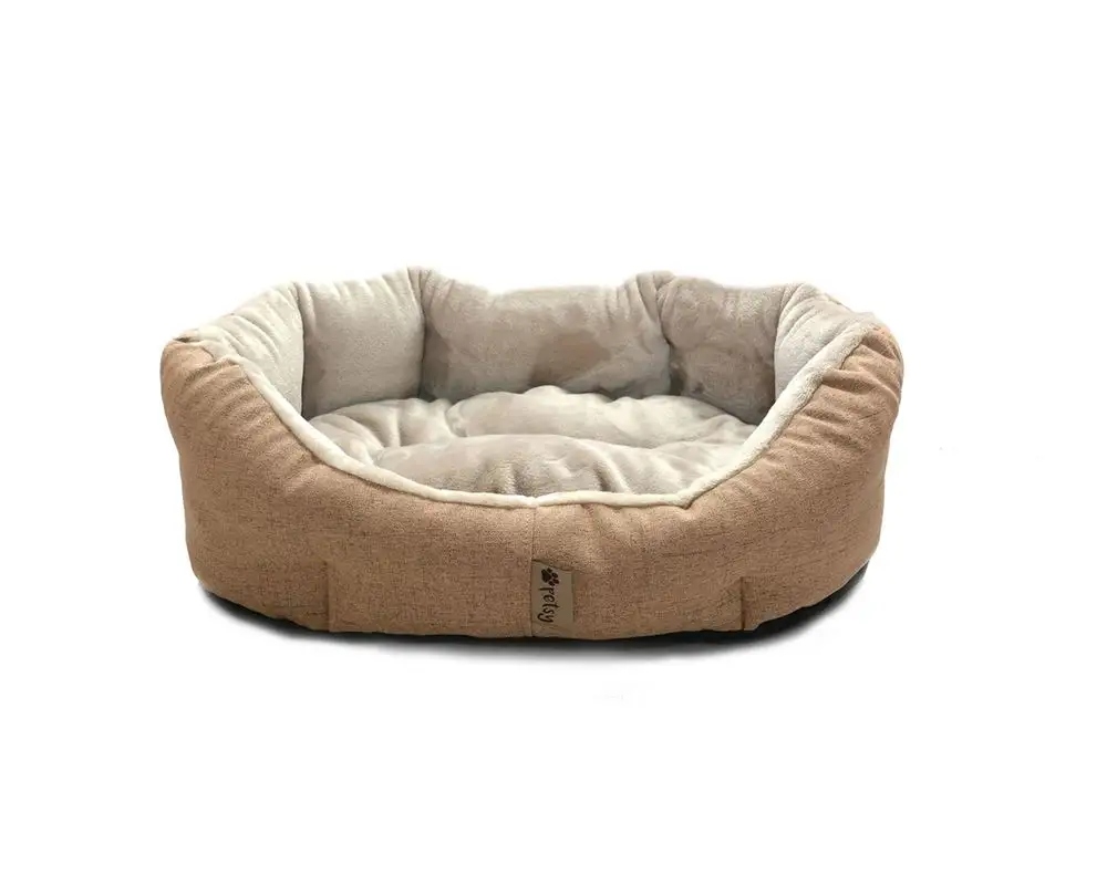 Levně Petsy kotec pro psa, hnědá, 65 cm x 65 cm