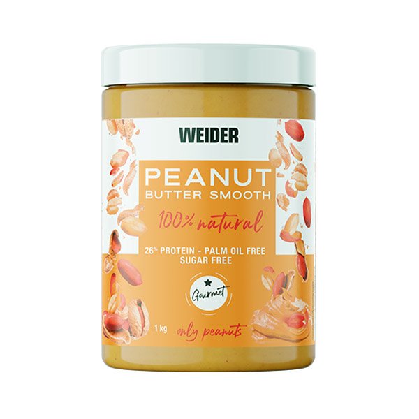 Levně Arašídový Krém Weider Peanut Butter Smooth 1000 g