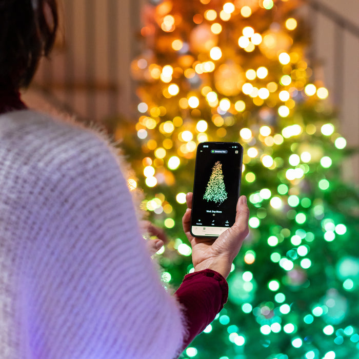 Twinkly Lampki Choinkowe Multicolor 400 Led Sterowane Telefonem IOS Android — miniatura 16