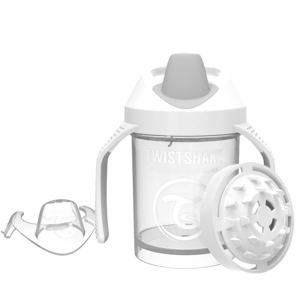 

Twistshake Kubek Niekapek Z Mikserem 230 4m+ Biały