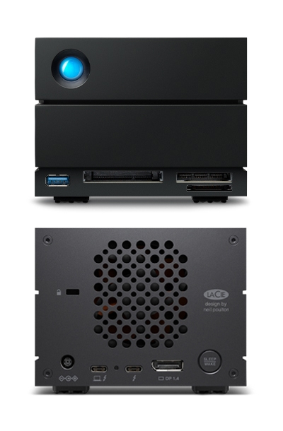 LaCie HDD External 2big Dock Thunderbolt 3 (3.5'/48TB/ THUNDERBOLT 3 + USB 3.1) — 10