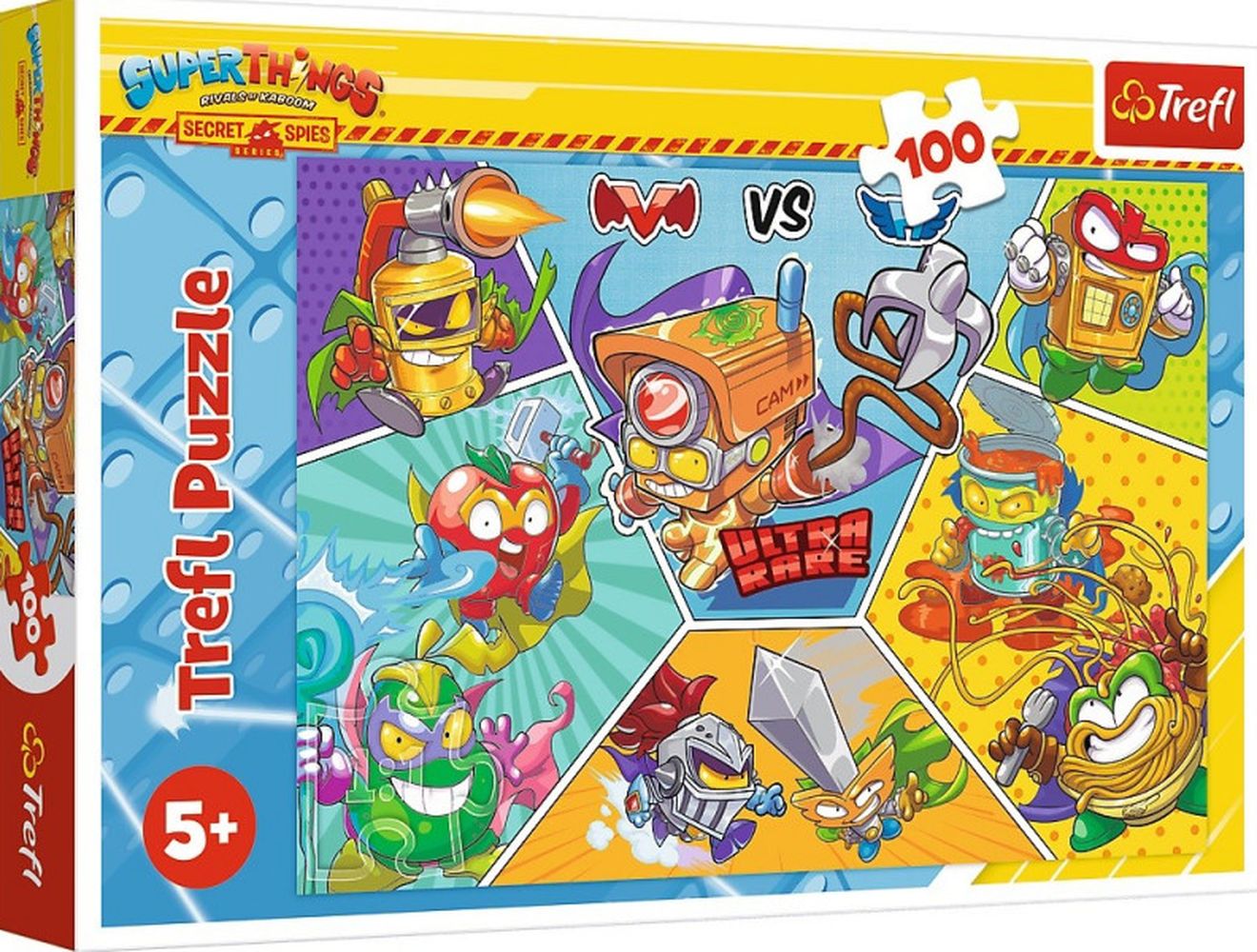 Puzzle Trefl 100 elementów Puzzle 100 Tajni Szpiedzy w akcji TREFL ...