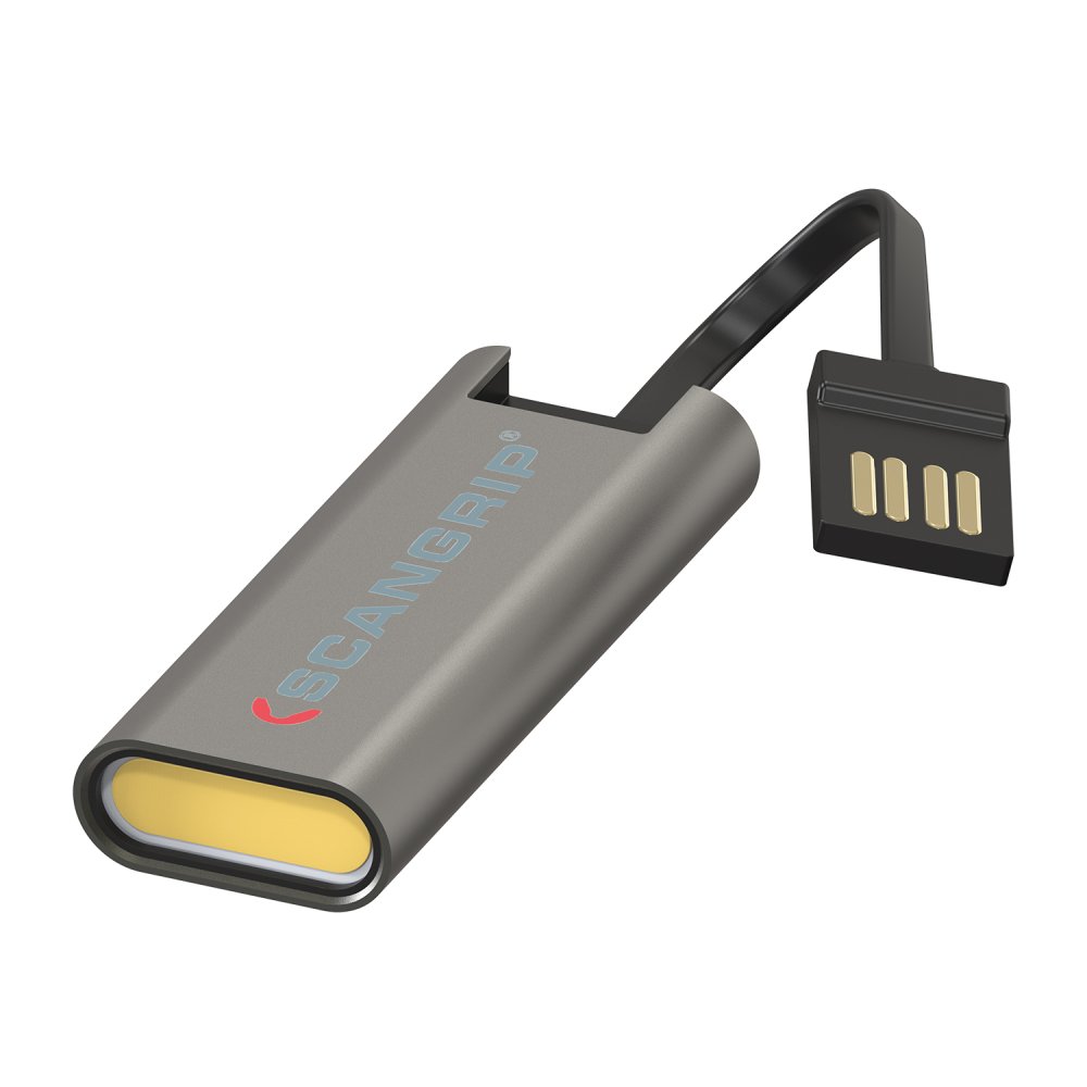 Scangrip Latarka brelok Flash Micro R z wbudowanym kablem Usb