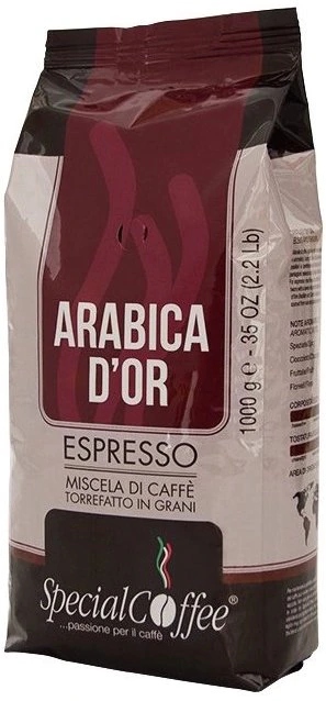 Káva Arabica D'or Espresso Special Kávová Zrna 1 Kg
