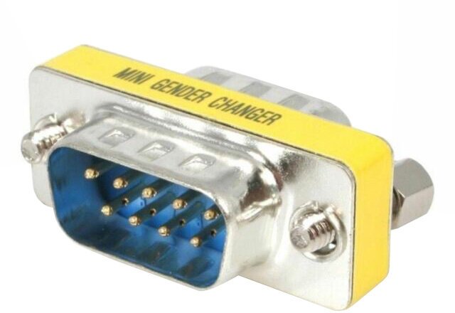 Premiumcord Adapter portu szeregowego 9M 9M, krótki (Canon 9 pin) RS-232