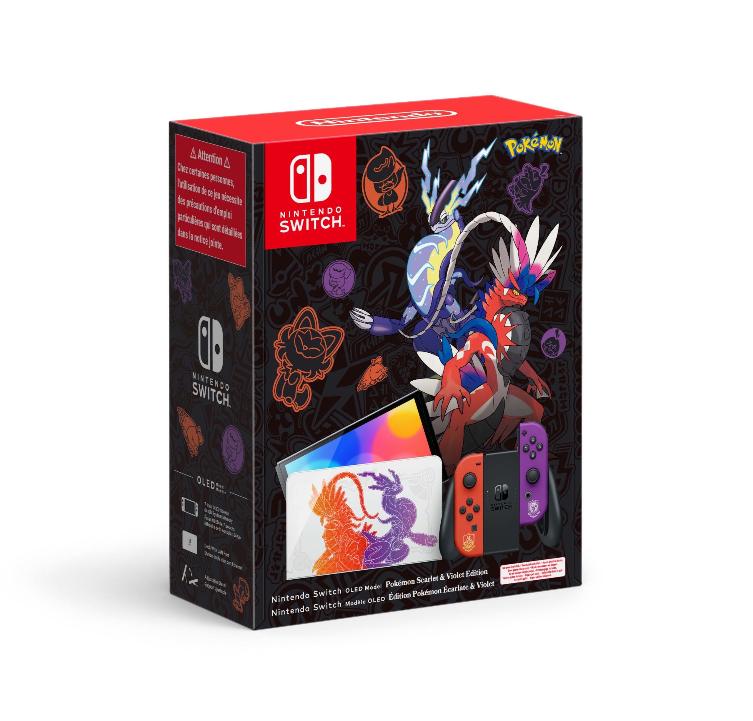 Konsola NINTENDO Switch OLED Model Pokémon Scarlet & Violet Edition