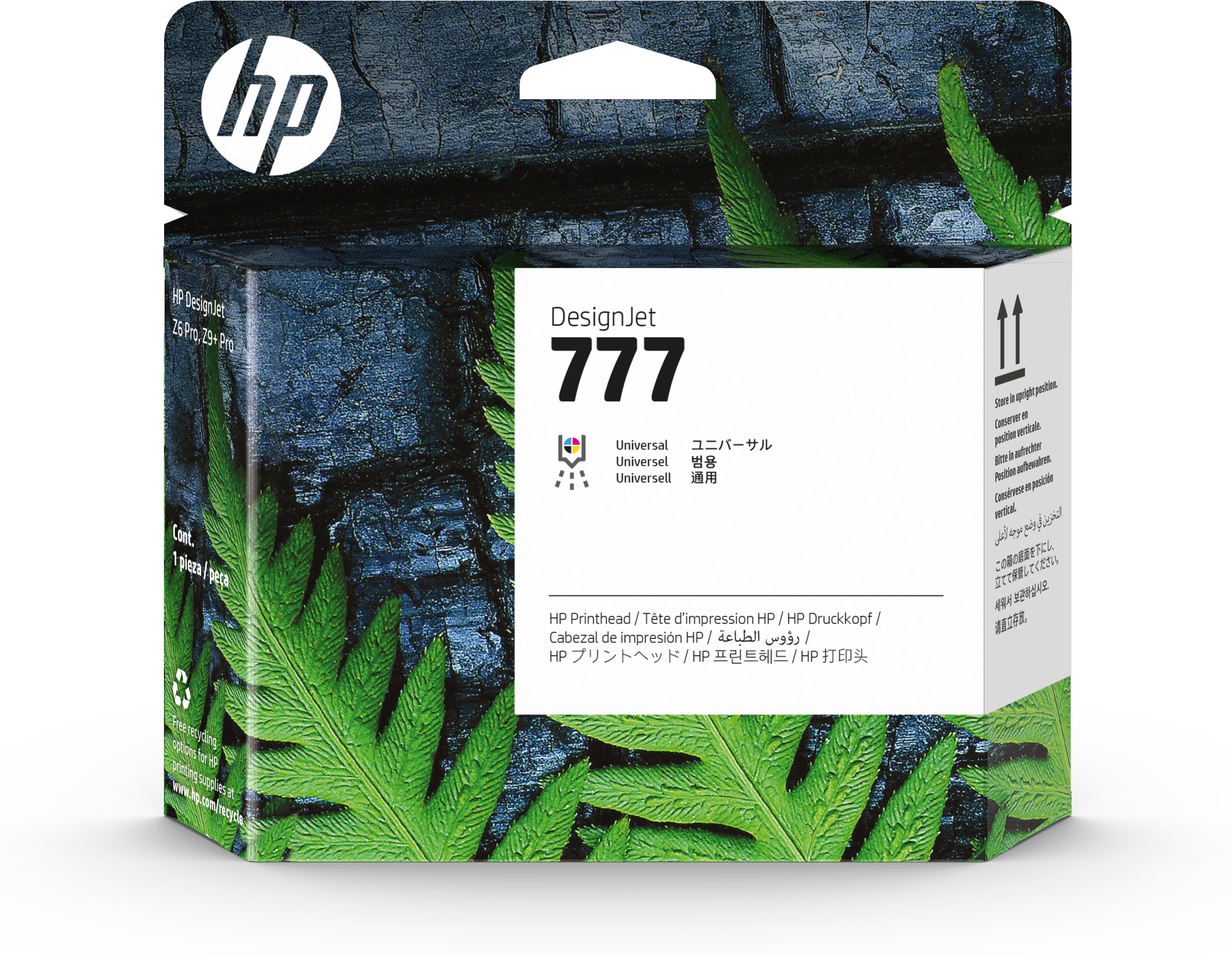 Inkoust Hp 777 DesignJet Printhead 3EE09A sada