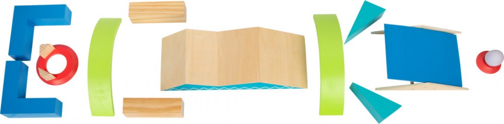 Zestaw do gry w Mini Golfa Bohater brak